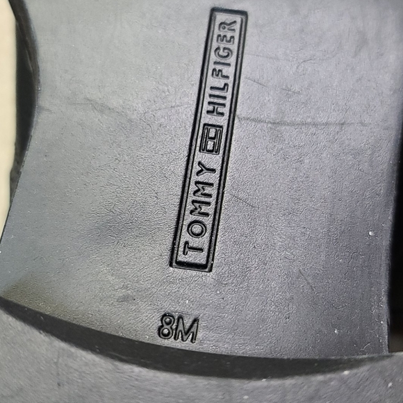TOMMY HILFIGER 8 M Ankle Boots 👢  Black - Picture 8 of 12